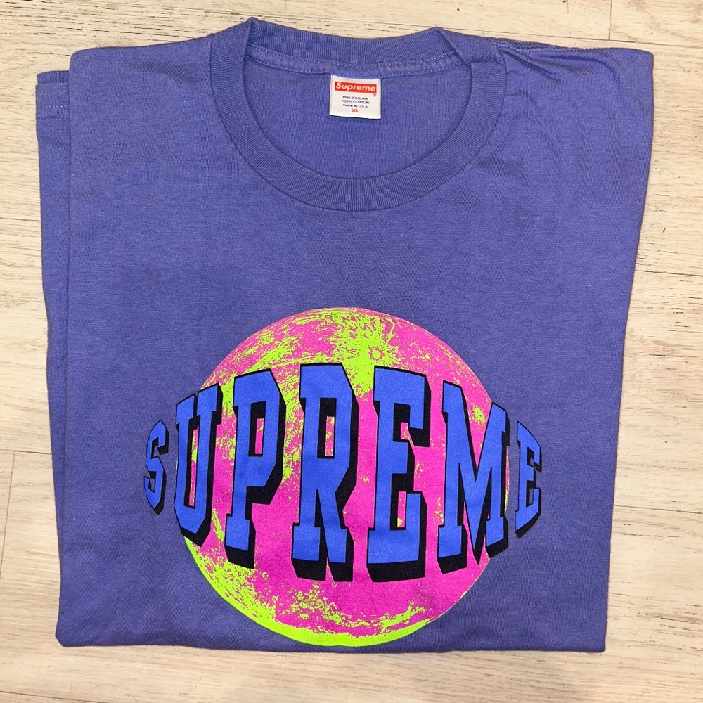 Supreme Purple Lunar Tee size xl